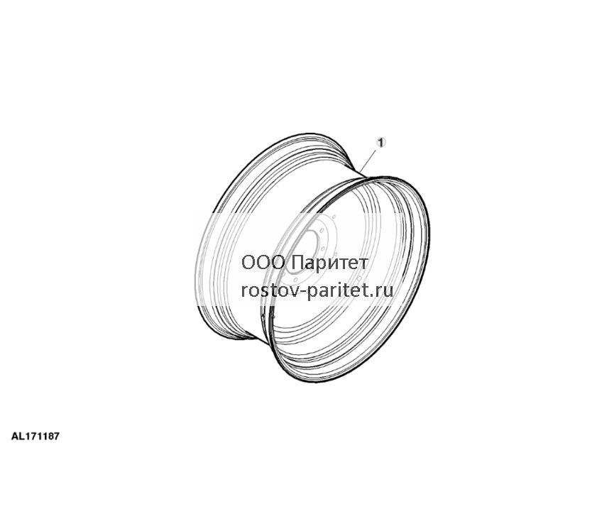 Заднее колесо, неподвижное, DW18LX38 - ST708307 125.jpg